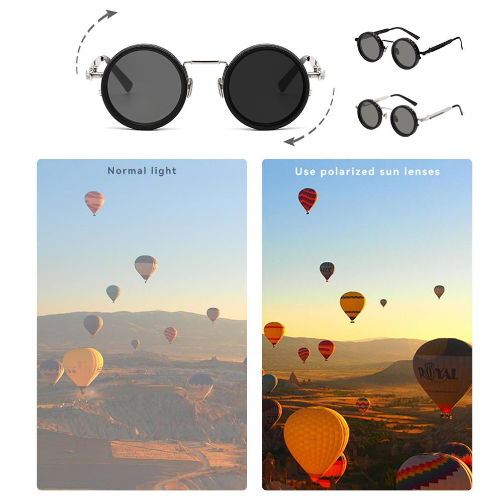 Adjustable ND Polarized Sungla - Sunglasses Aviator Polarized ulasan dan harga
