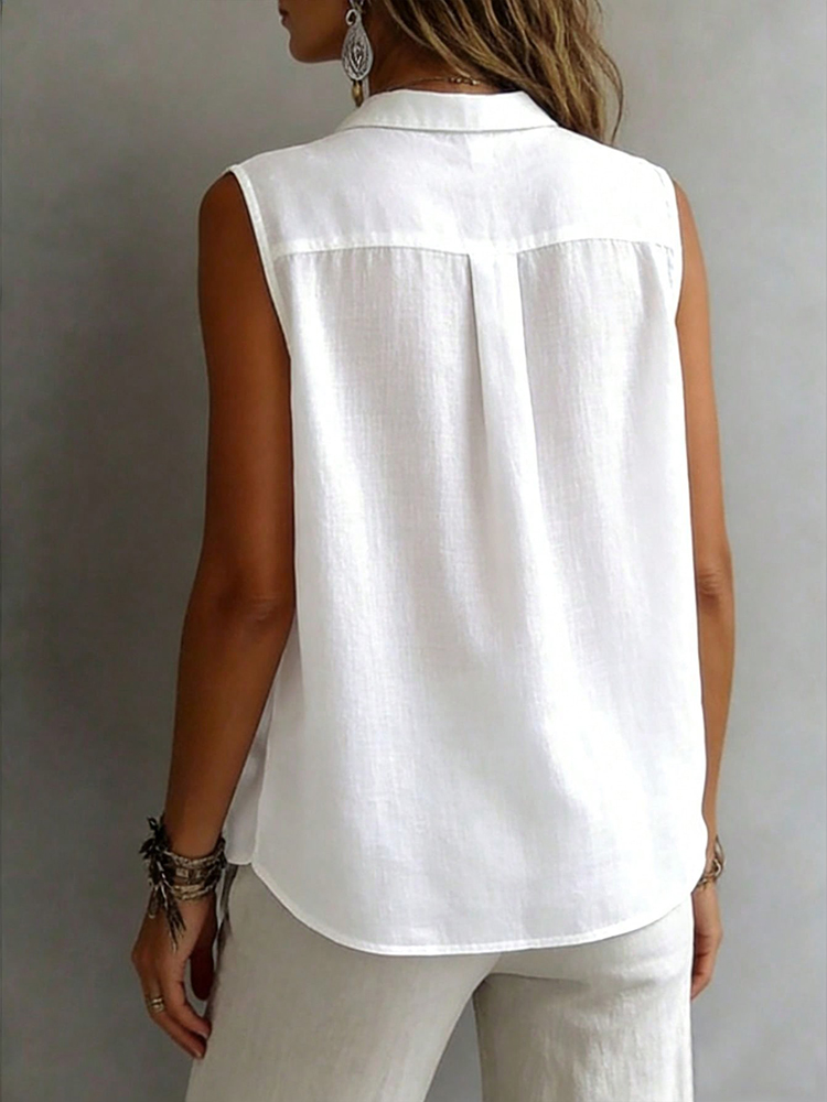 Fashionable and Elegant Sleeve - Shirt Camp Collar ulasan dan harga