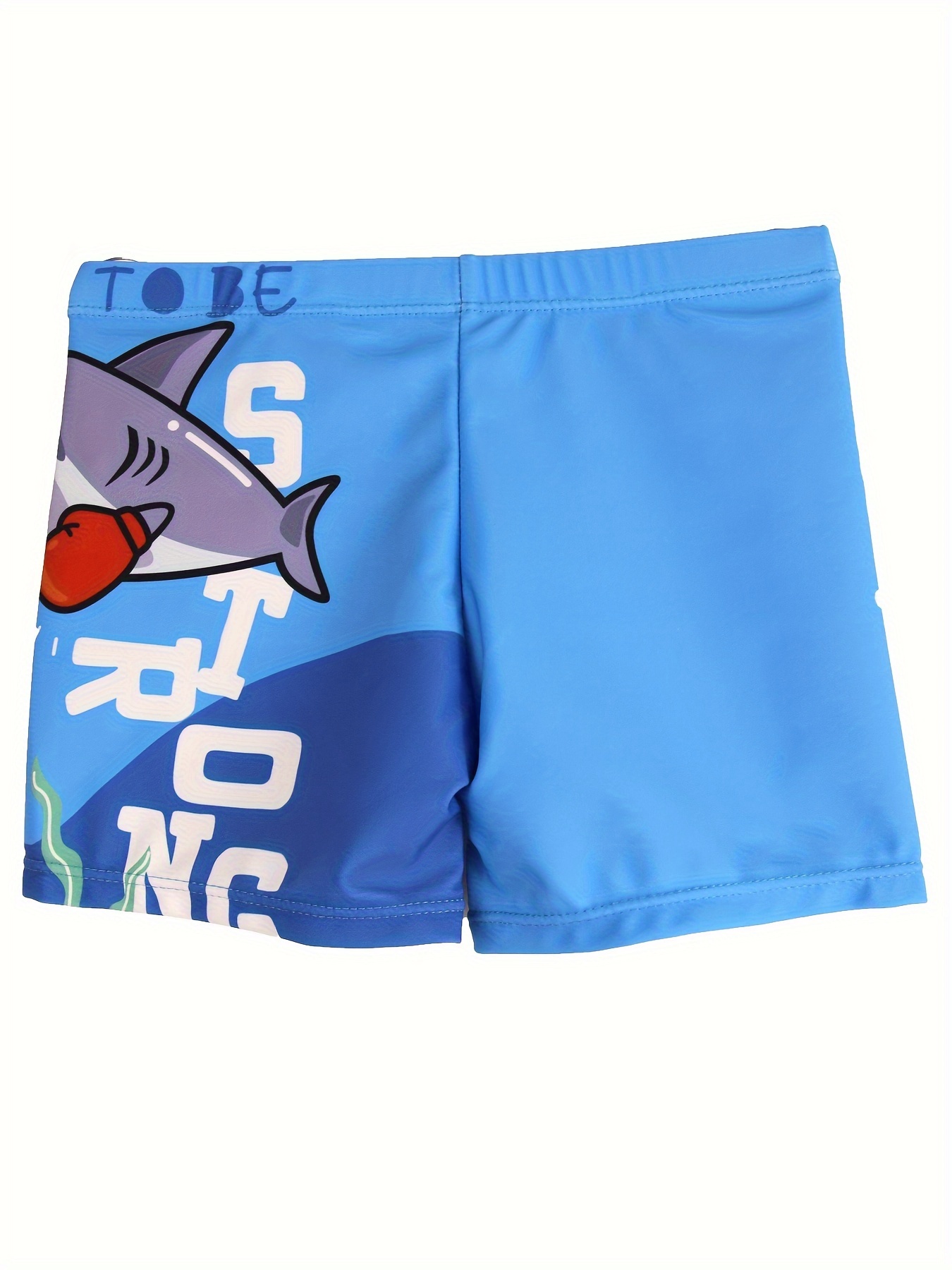 Cartoon Boxing Crab And Shark  - Swim Trunk Quick Dry ulasan dan harga